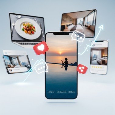 social media hotel post