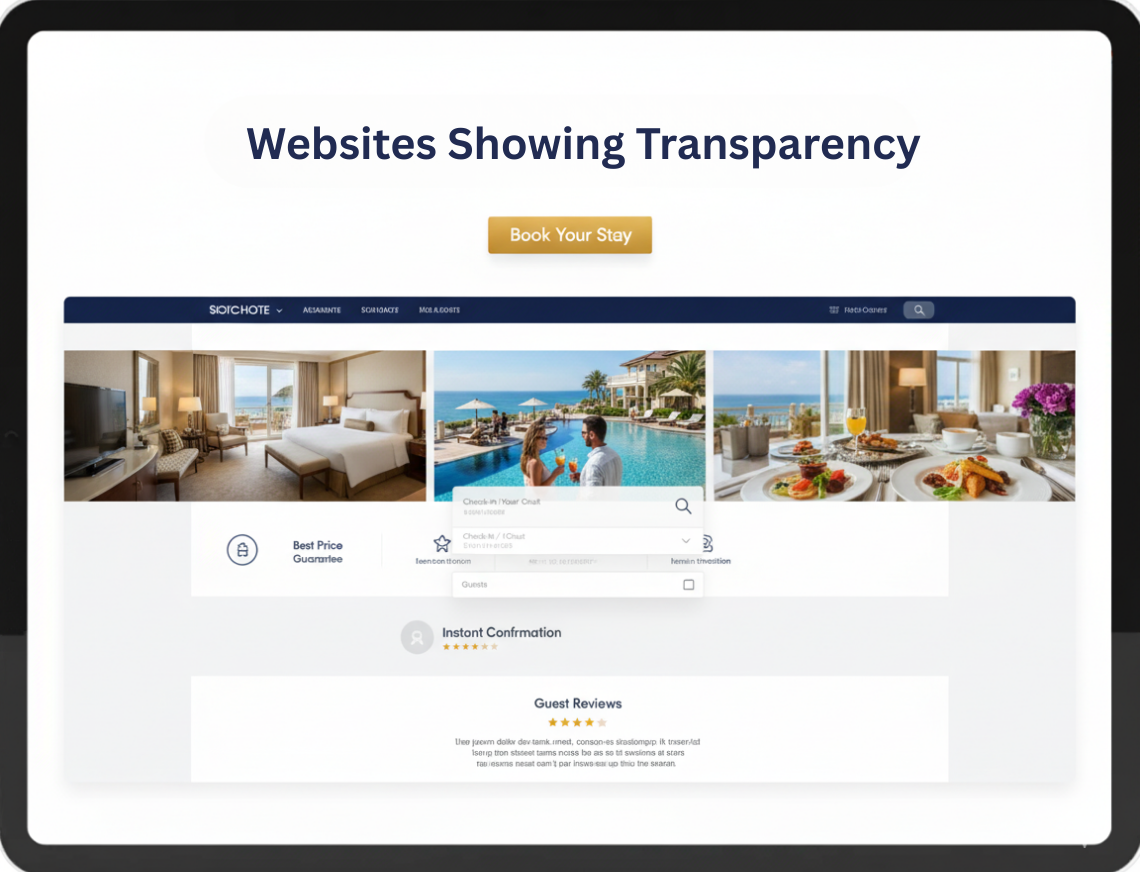 online hotel face website