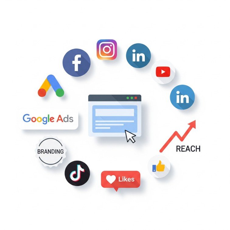 our marketing